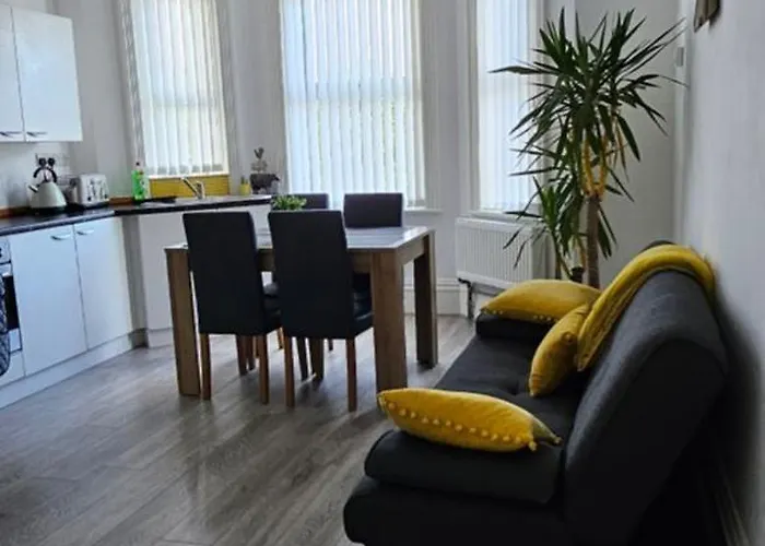 Bright Two-Bedroom Apartment With Parking, Close To Train Station & Seaside